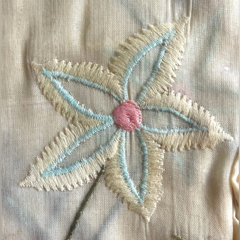 Spring Butterfly 100% Cotton Hand Crafted Tie Top Panel - Picture 6 of 6